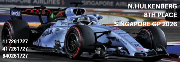アウディ R26 N.ヒュルケンベルグ 2026年シンガポールGP 8位入賞