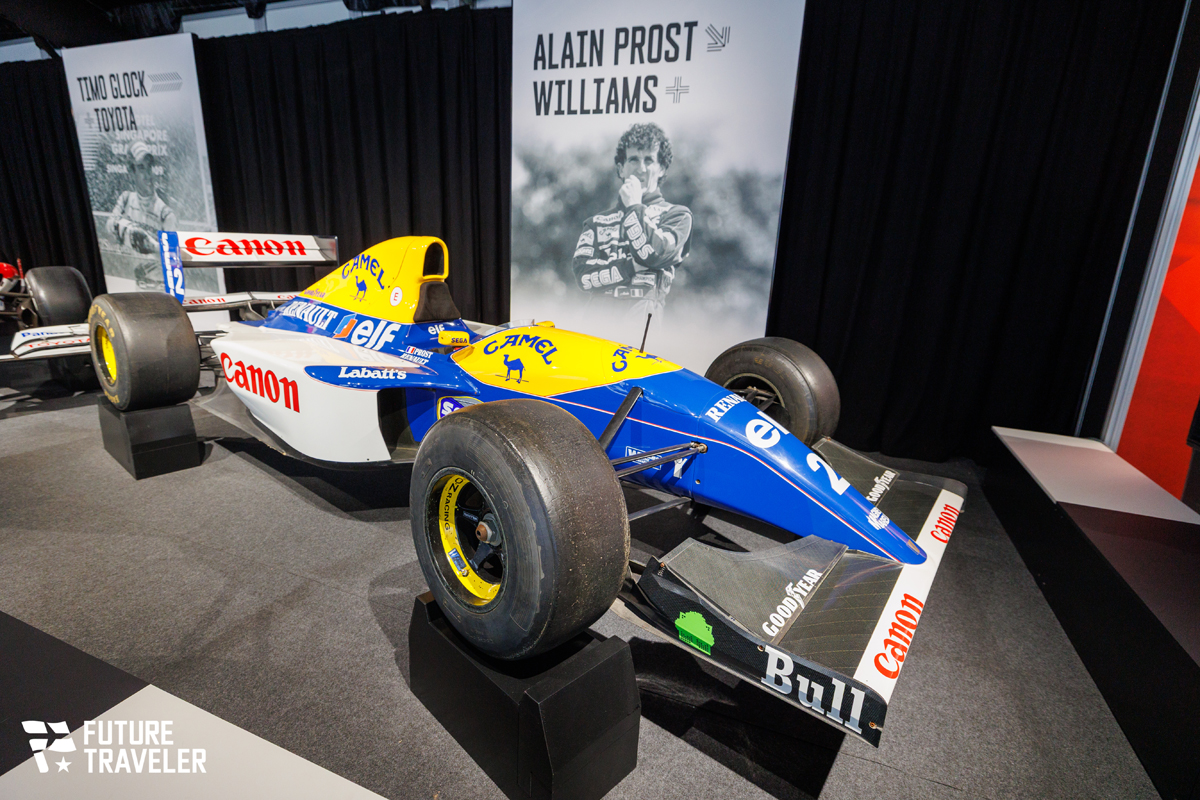 F1エキシビジョン訪問時の写真