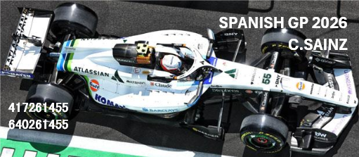 ウィリアムズ FW48 C.サインツ 2026年スペインGP