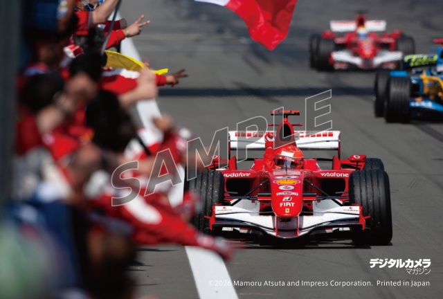 DRAMATIC CIRCUS F1カレンダー2027 ミハエル・シューマッハ選手 特典ポストカード